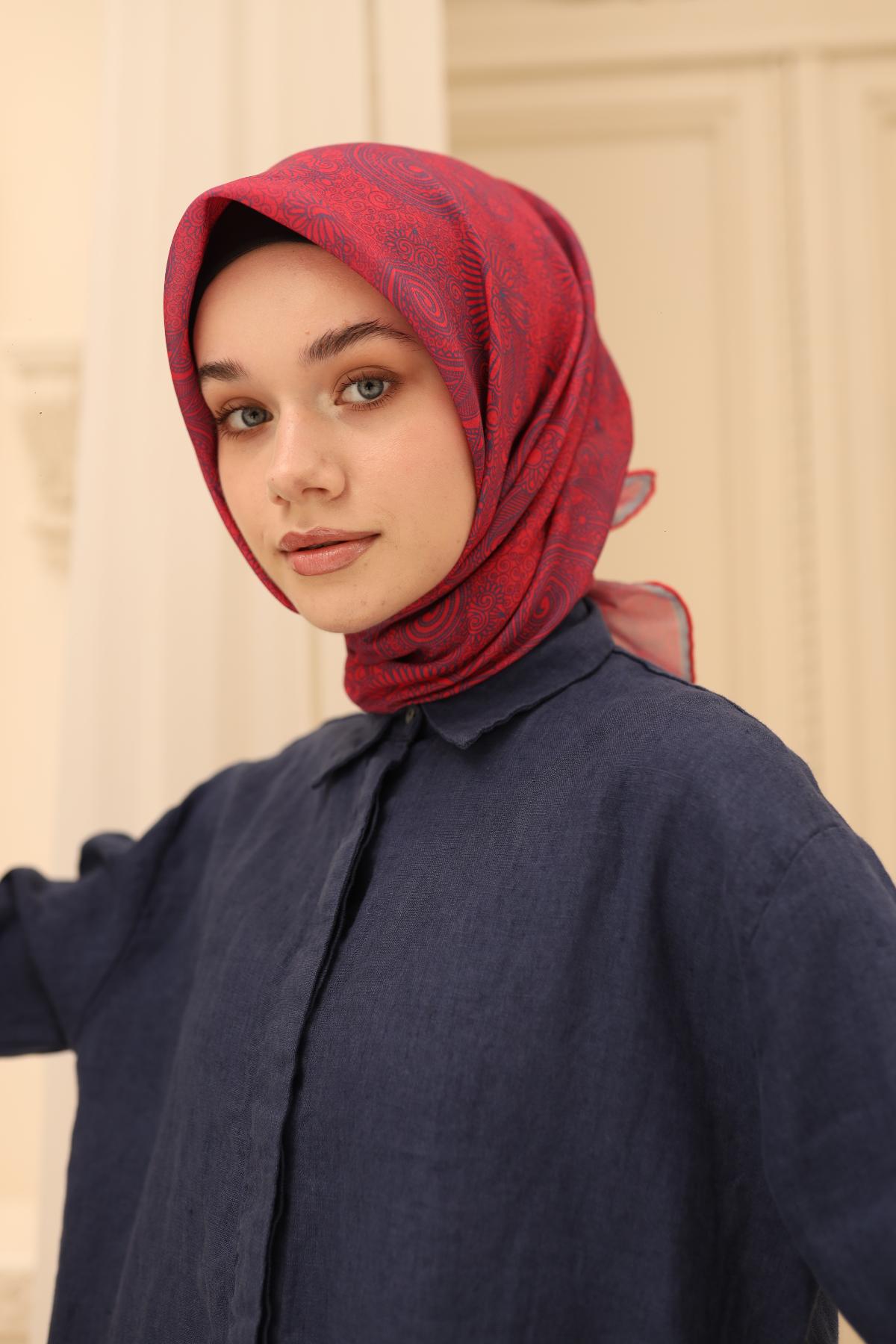 Silk Home Soft Eşarp 73086-14 - İthalesarponline.com