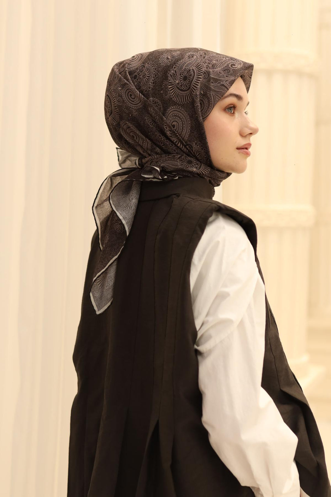 Silk Home Soft Eşarp 73086-22 - İthalesarponline.com