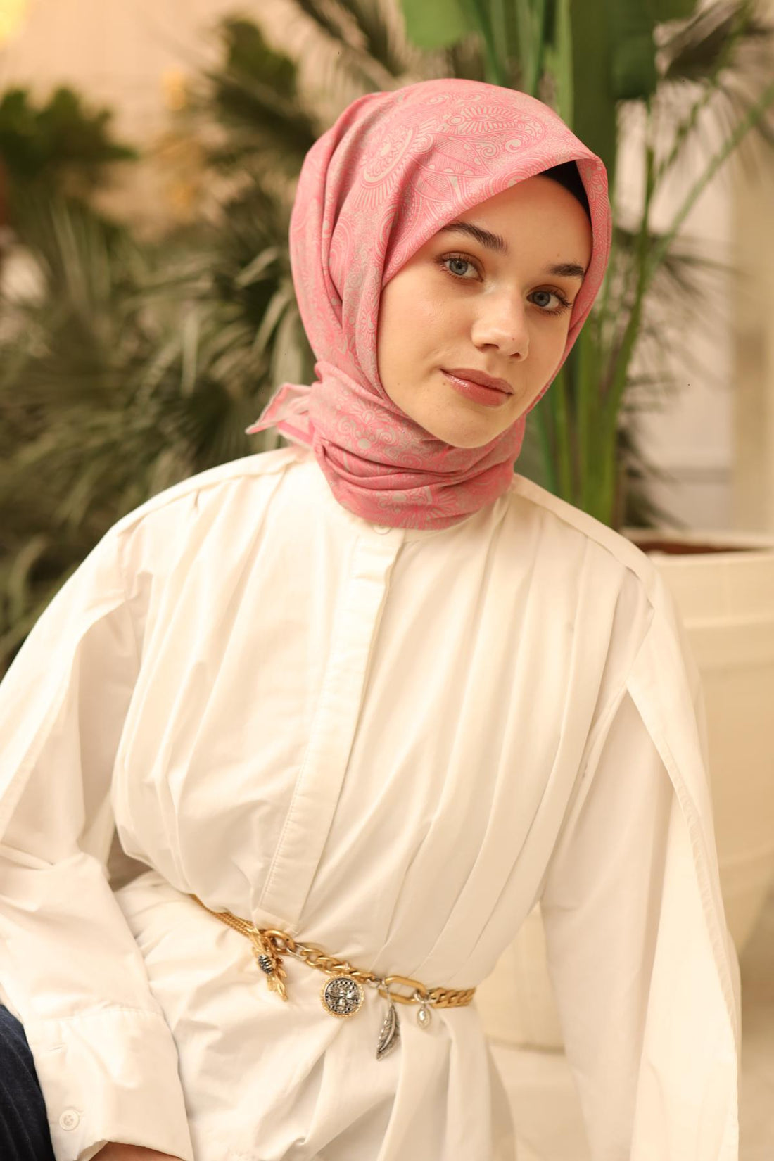 Silk Home Soft Eşarp 73086-28 - İthalesarponline.com