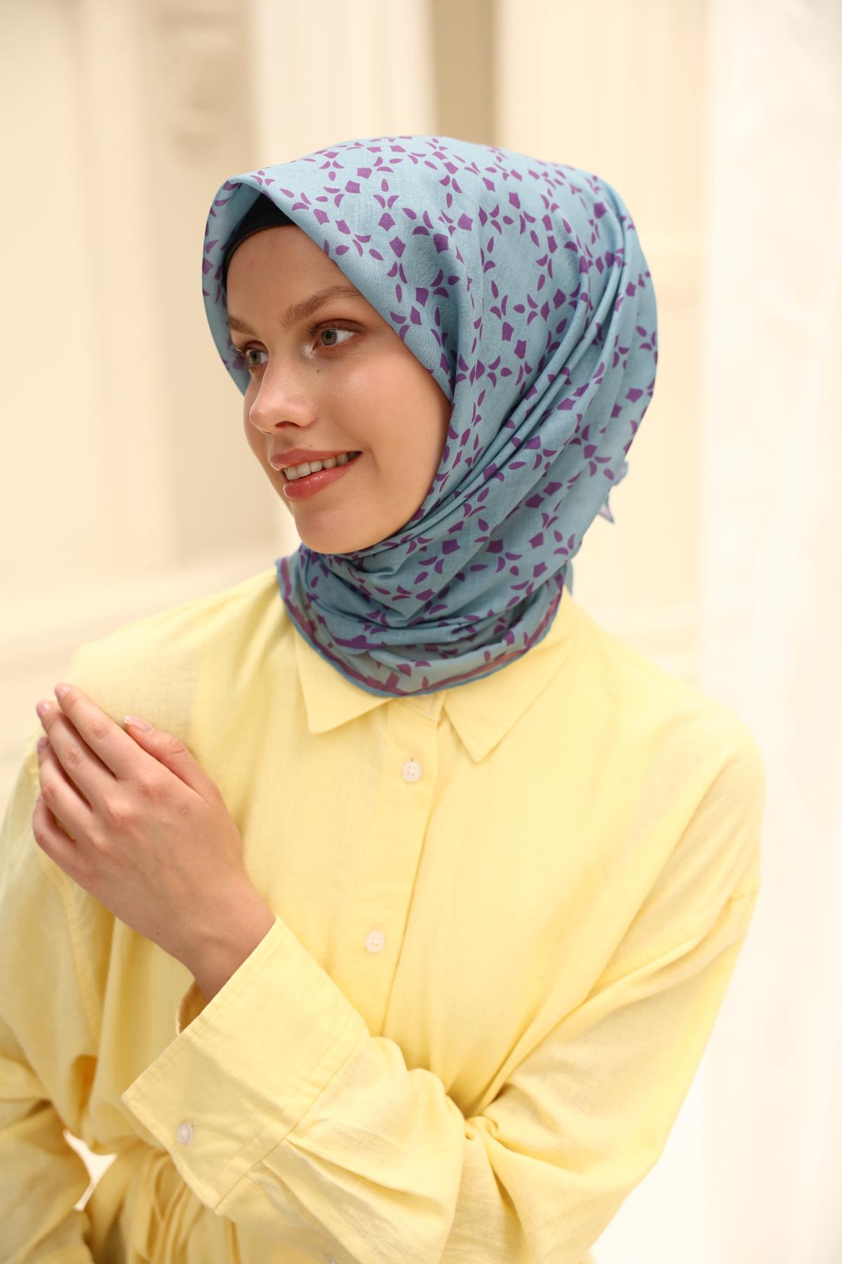 Silk Home Soft Eşarp 73087-14 - İthalesarponline.com