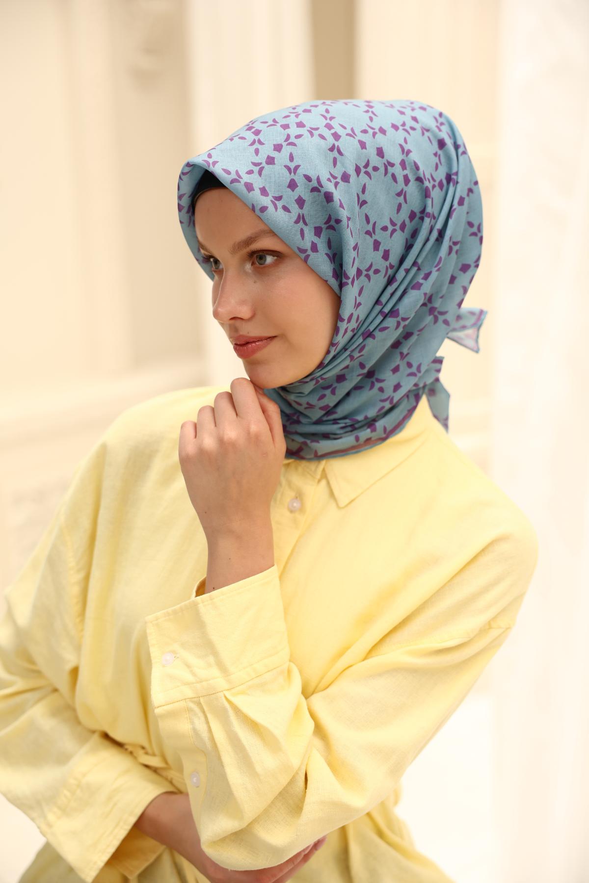 Silk Home Soft Eşarp 73087-14 - İthalesarponline.com