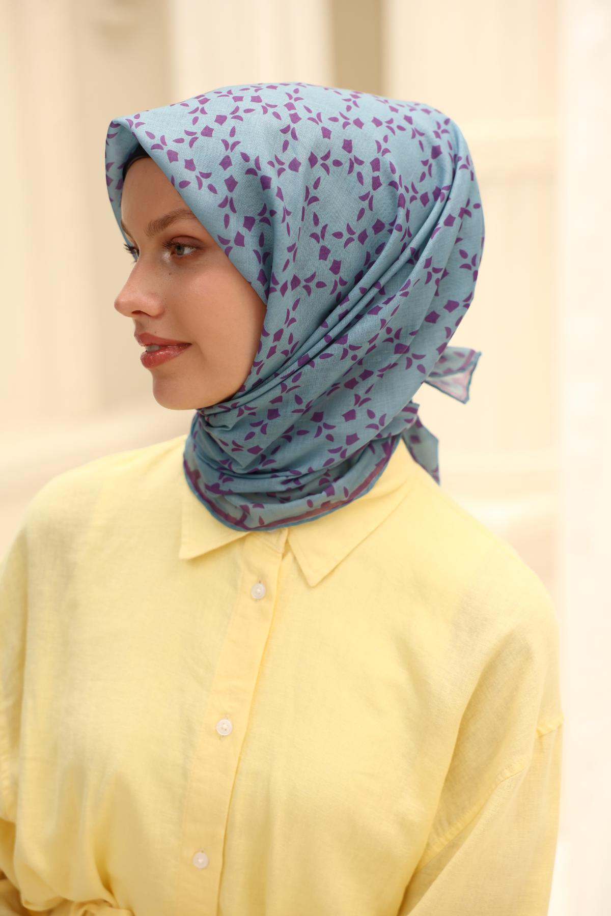 Silk Home Soft Eşarp 73087-14 - İthalesarponline.com