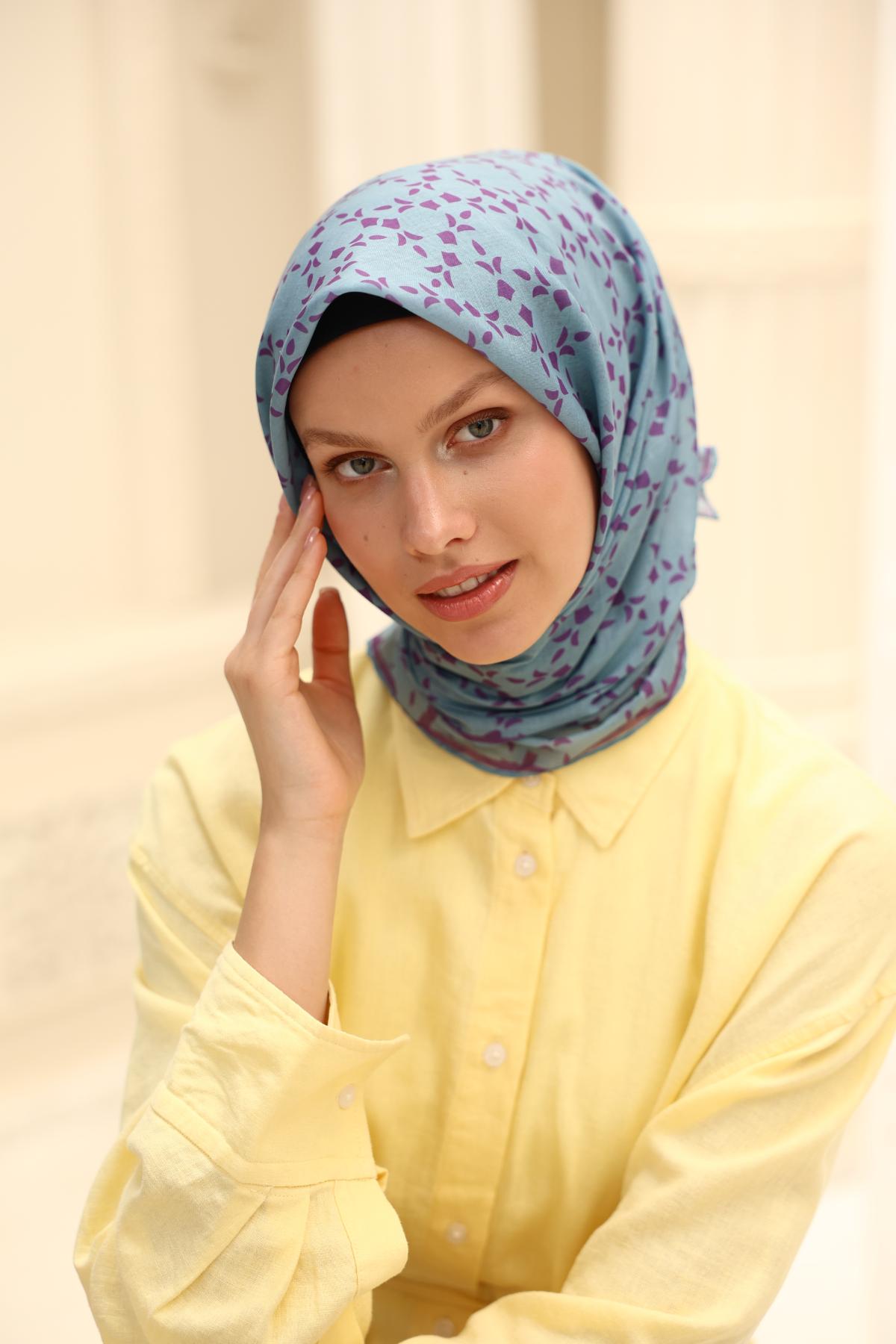 Silk Home Soft Eşarp 73087-14 - İthalesarponline.com