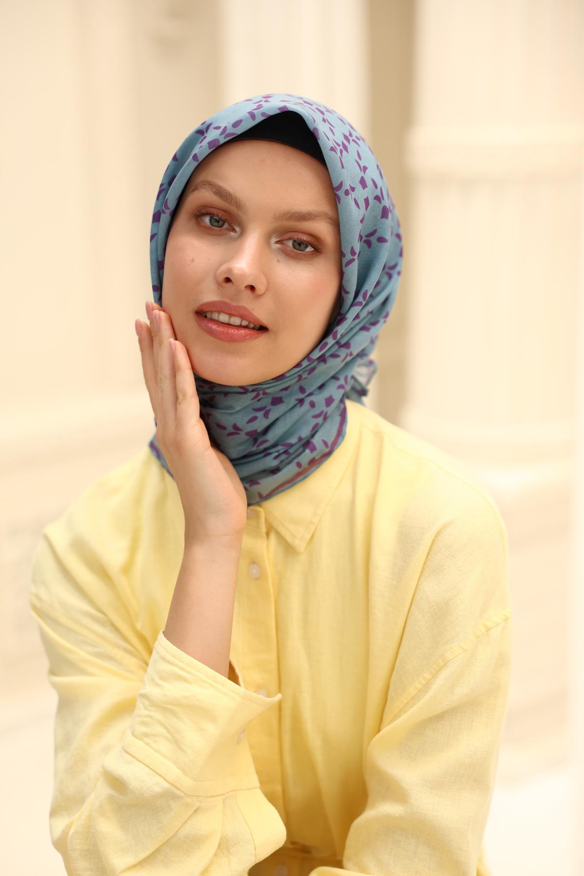 Silk Home Soft Eşarp 73087-14 - İthalesarponline.com
