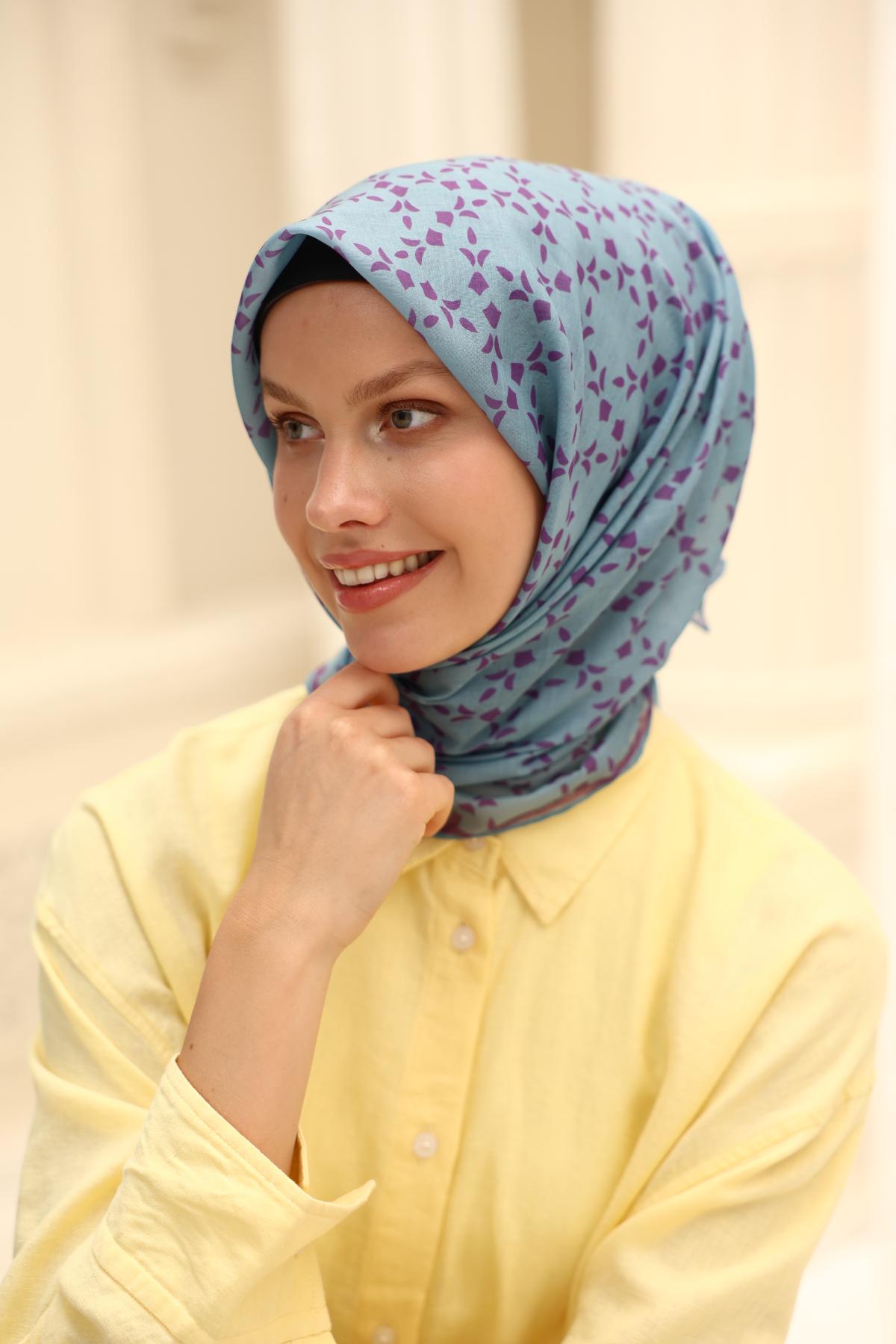 Silk Home Soft Eşarp 73087-14 - İthalesarponline.com