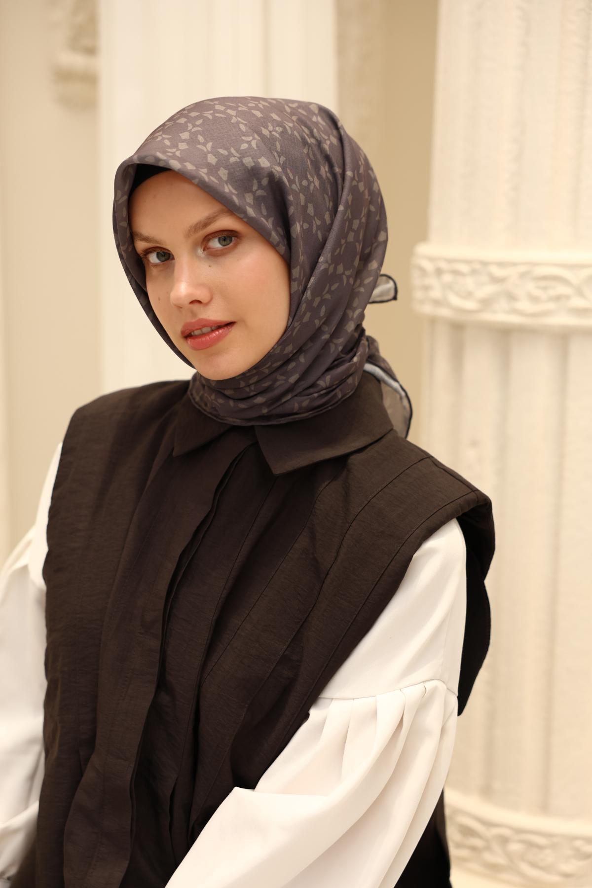 Silk Home Soft Eşarp 73087-28 - İthalesarponline.com