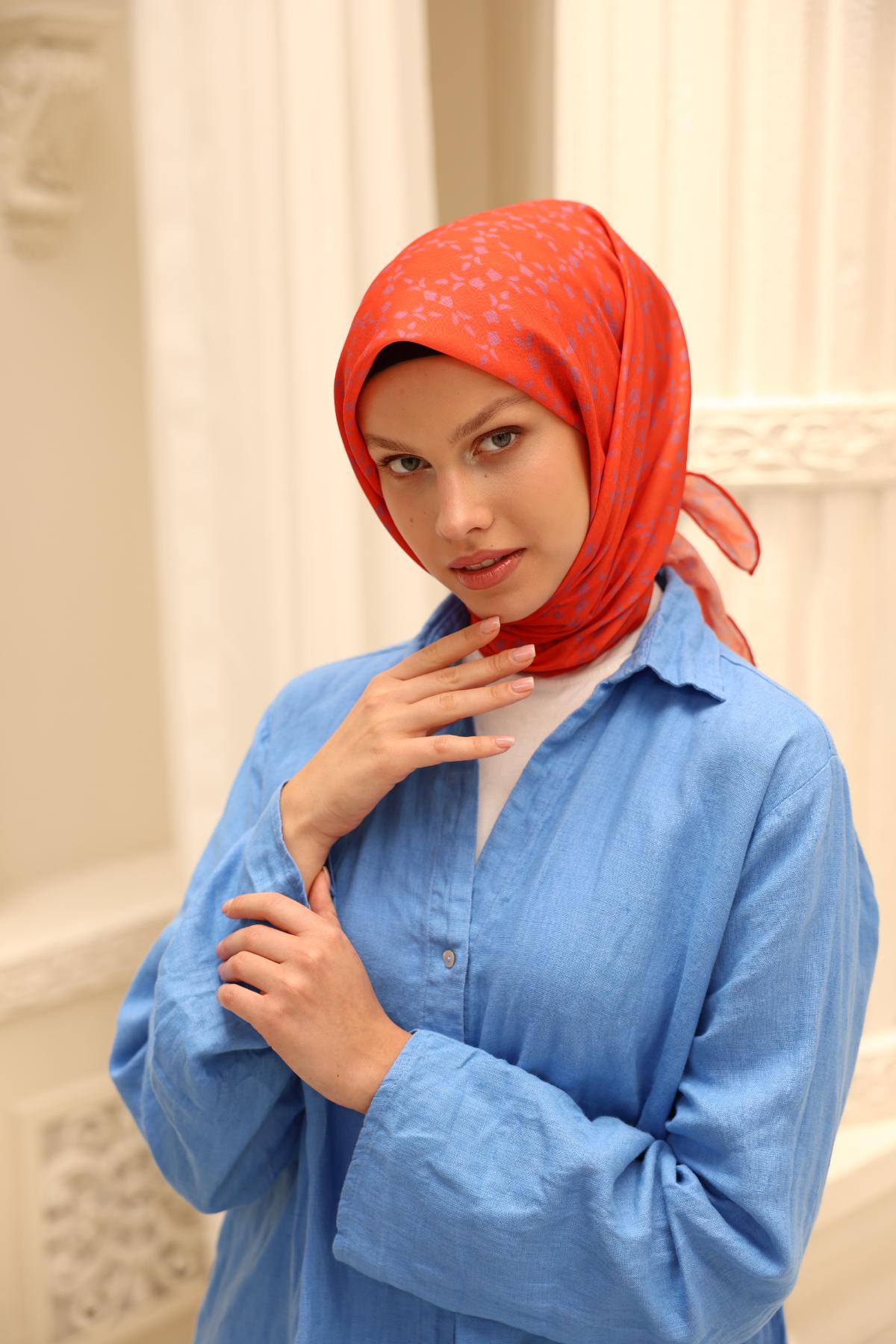 Silk Home Soft Eşarp 73087-34 - İthalesarponline.com