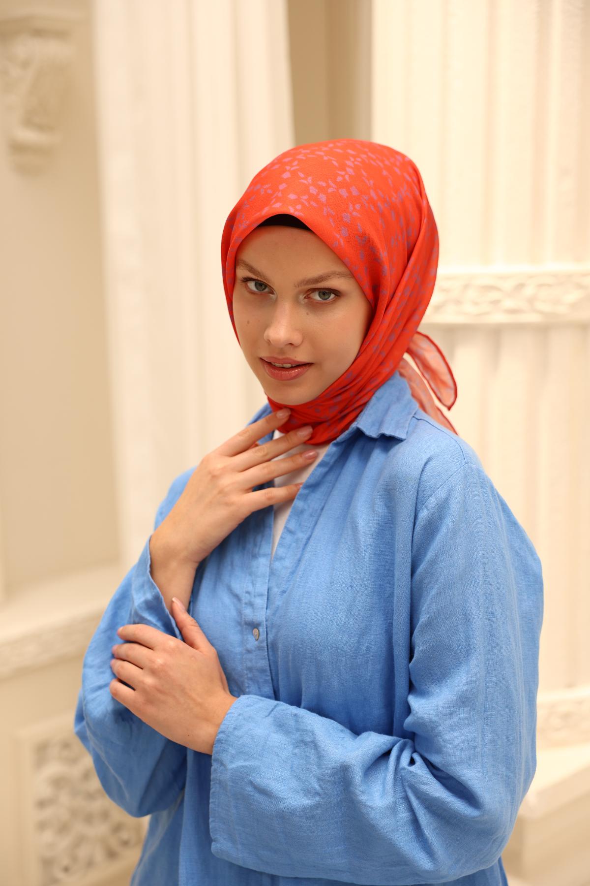 Silk Home Soft Eşarp 73087-34 - İthalesarponline.com
