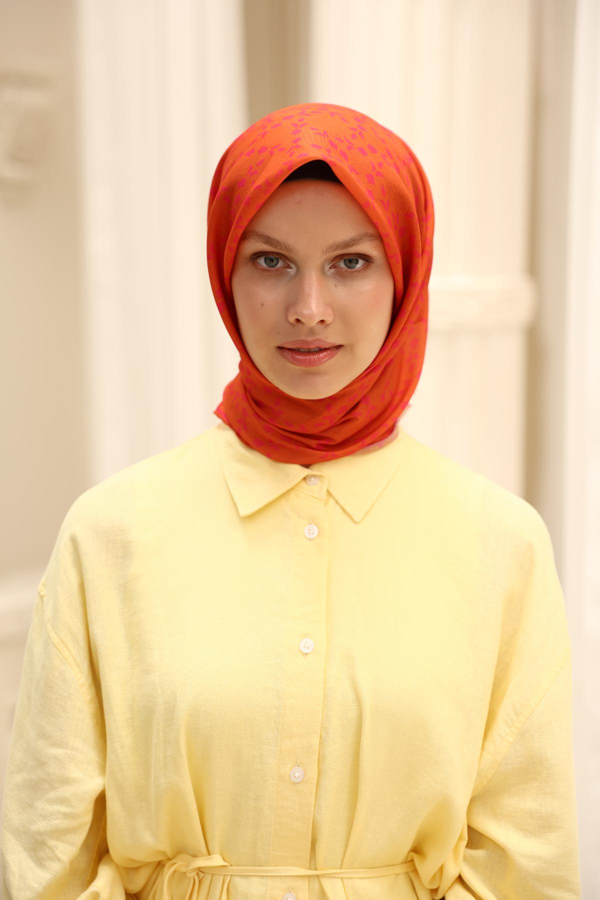 Silk Home Soft Eşarp 73087-35 - İthalesarponline.com