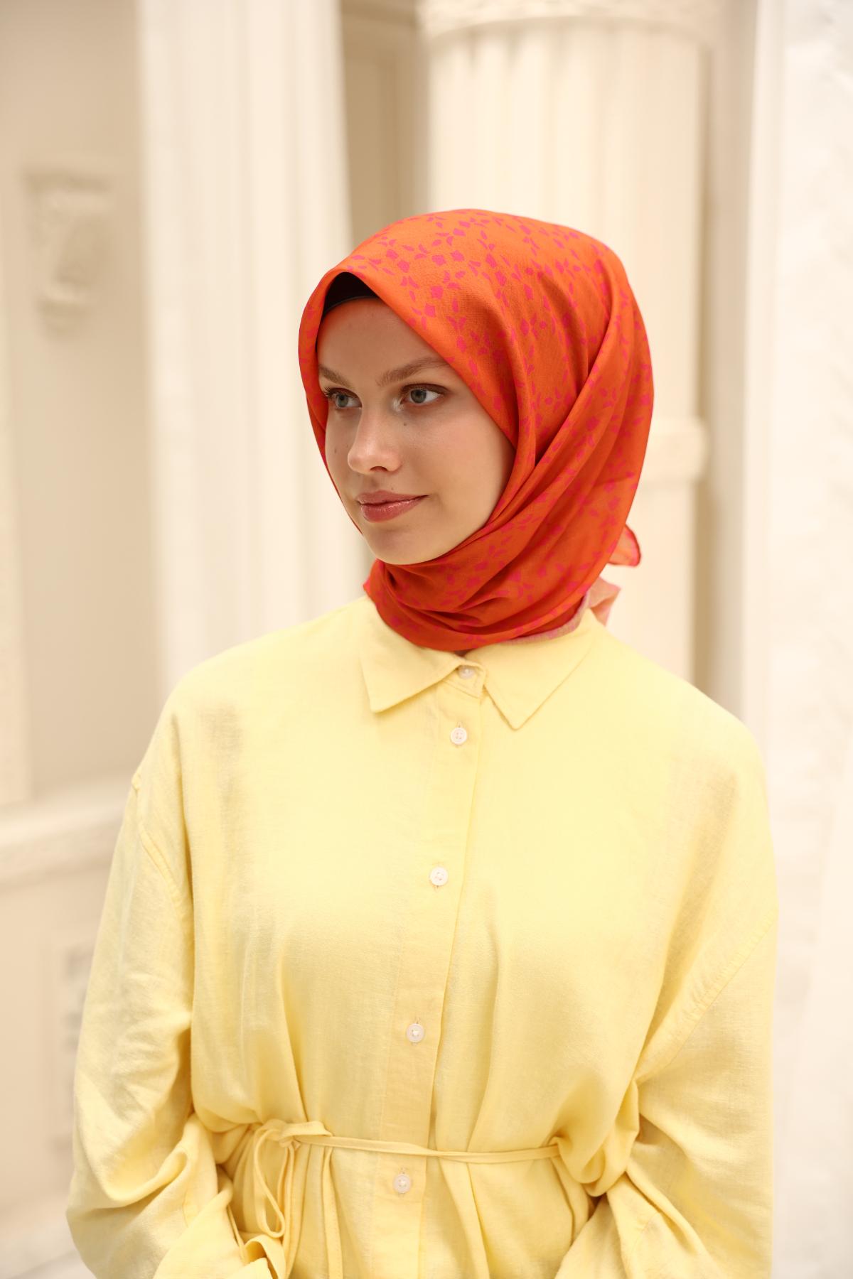 Silk Home Soft Eşarp 73087-35 - İthalesarponline.com
