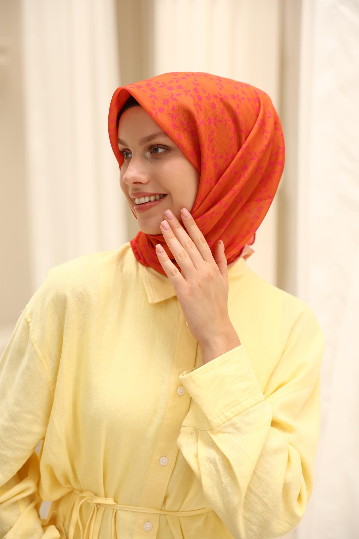 Silk Home Soft Eşarp 73087-35 - İthalesarponline.com