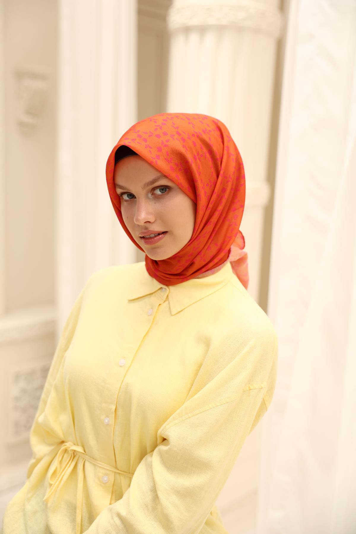 Silk Home Soft Eşarp 73087-35 - İthalesarponline.com