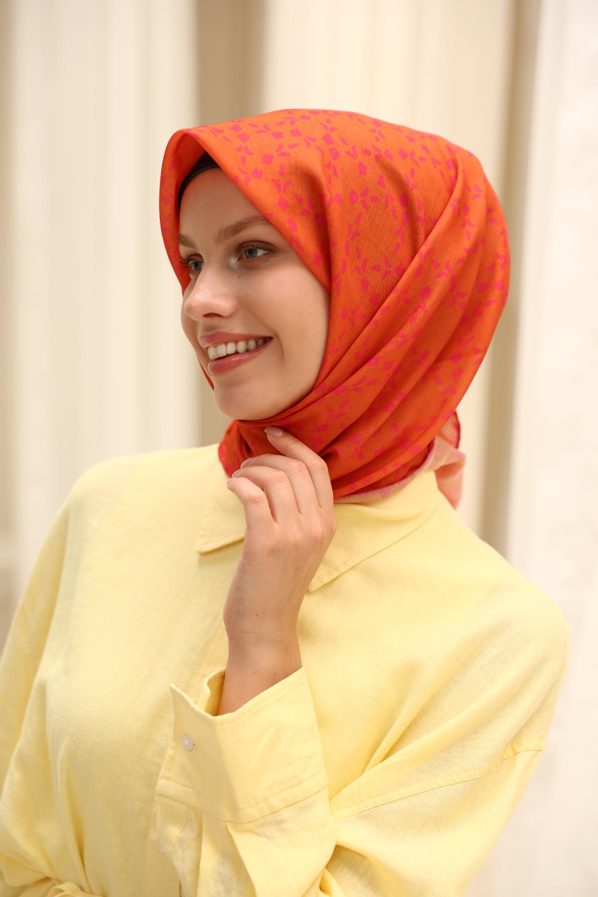 Silk Home Soft Eşarp 73087-35 - İthalesarponline.com