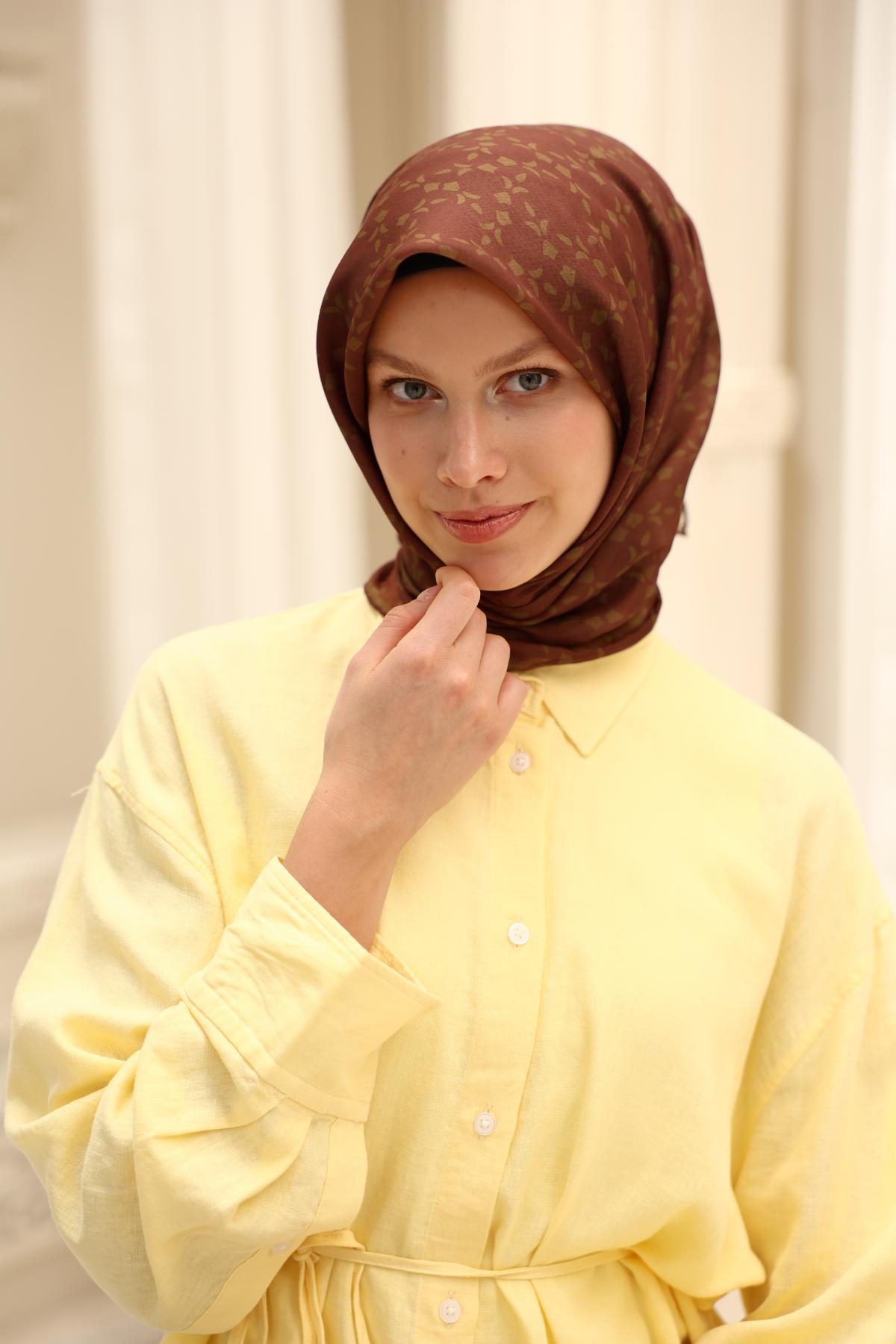 Silk Home Soft Eşarp 73087-38 - İthalesarponline.com