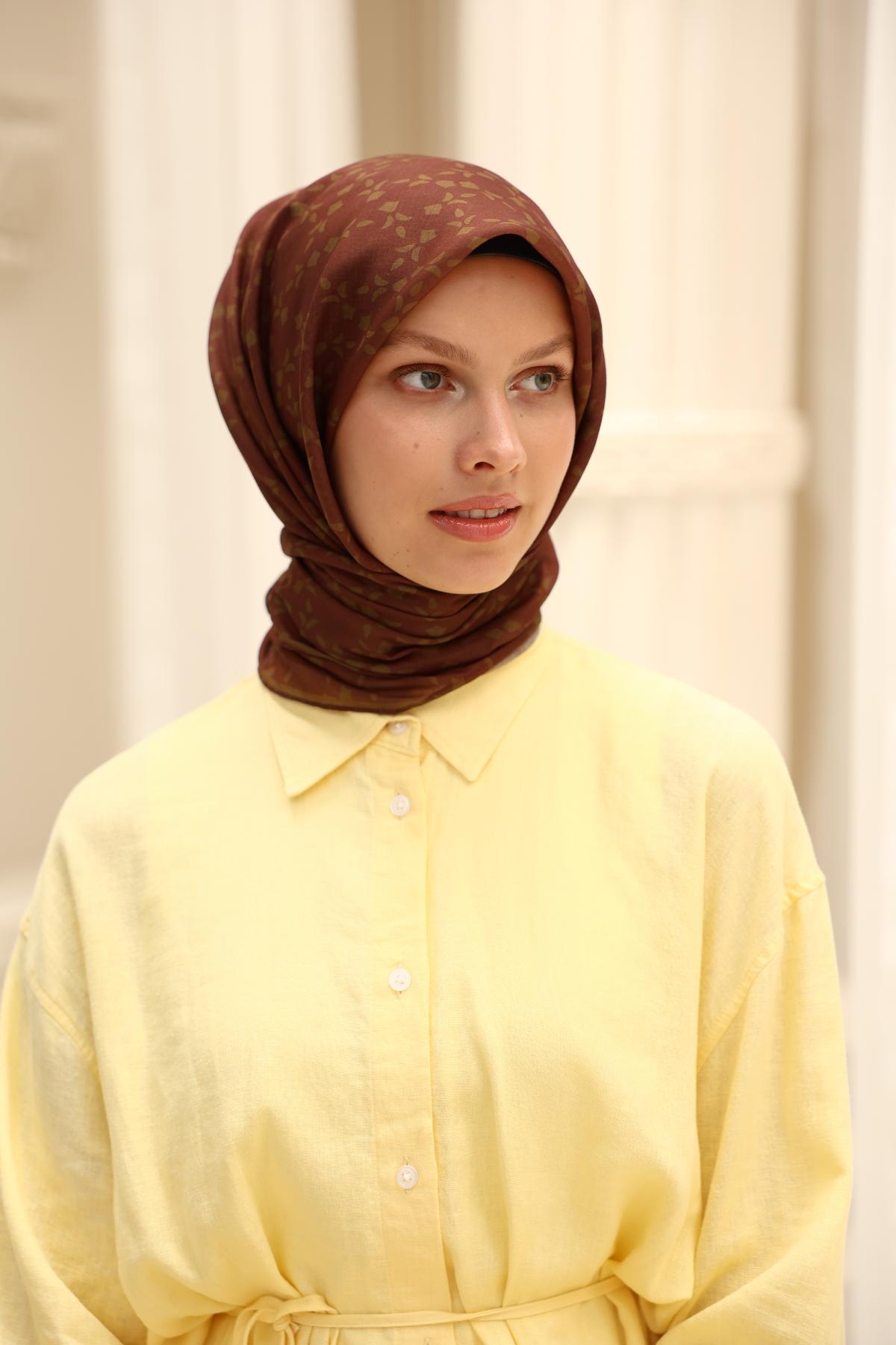 Silk Home Soft Eşarp 73087-38 - İthalesarponline.com