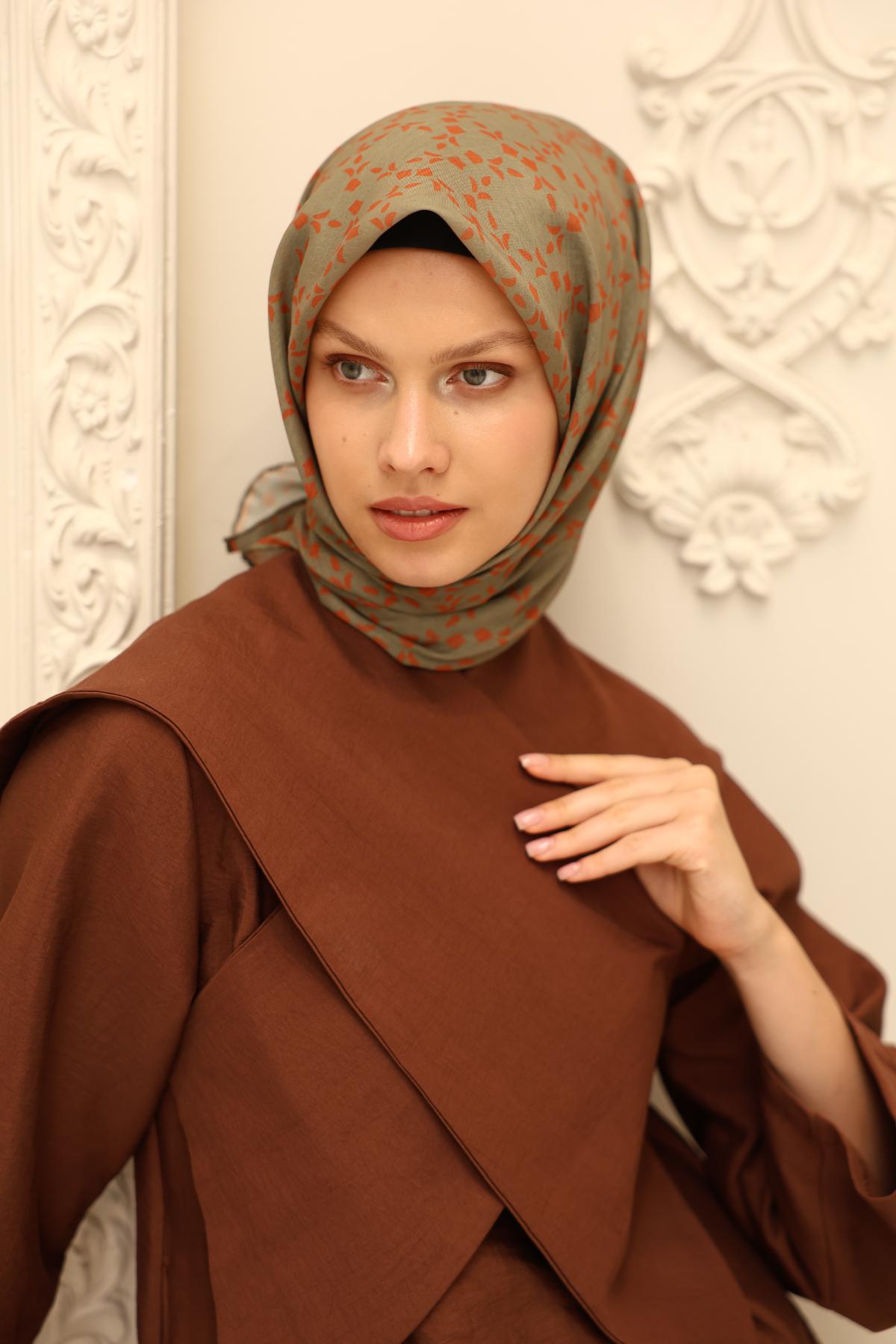 Silk Home Soft Eşarp 73087-42 - İthalesarponline.com