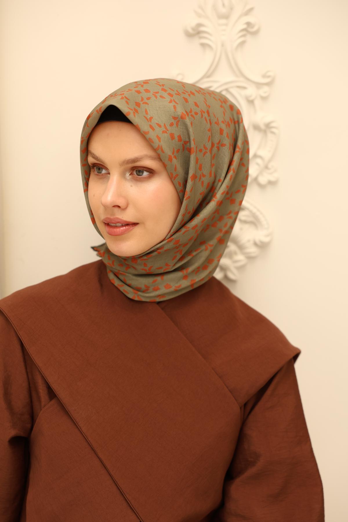 Silk Home Soft Eşarp 73087-42 - İthalesarponline.com