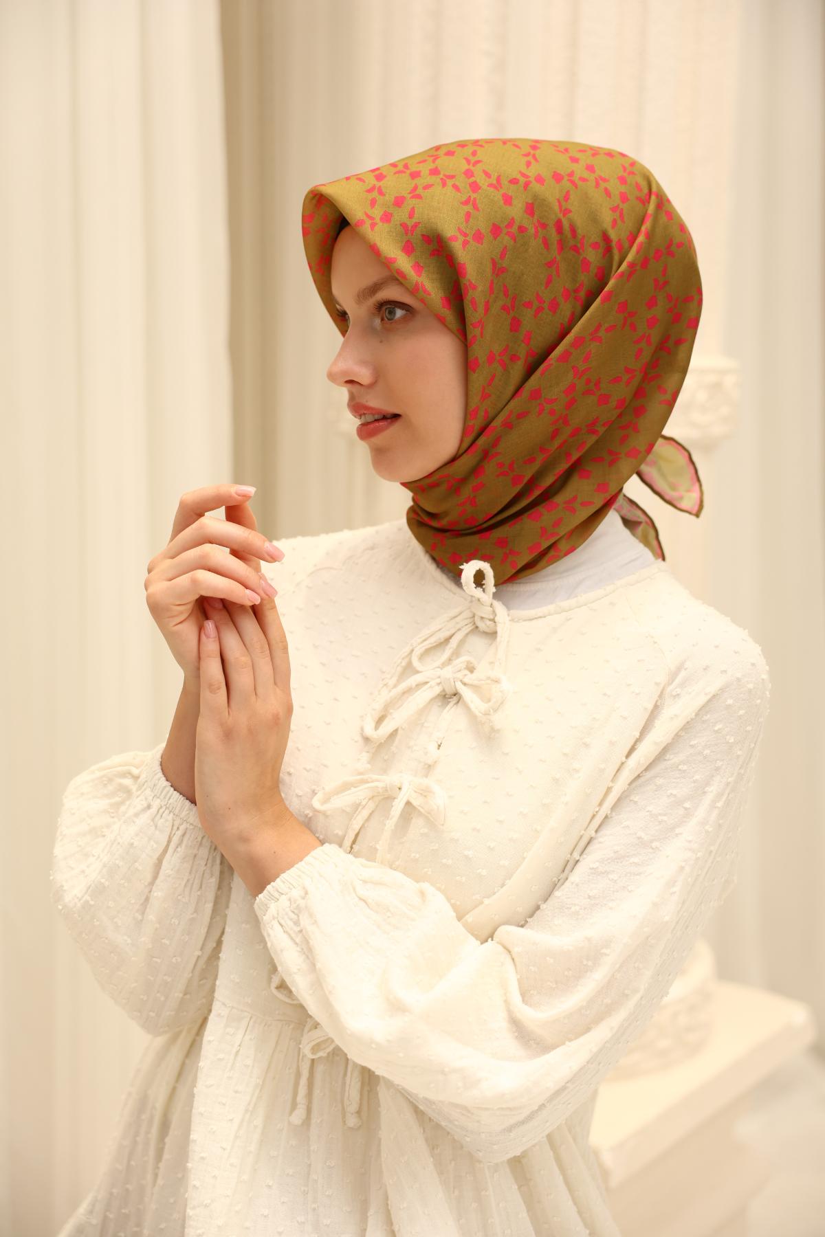 Silk Home Soft Eşarp 73087-43 - İthalesarponline.com