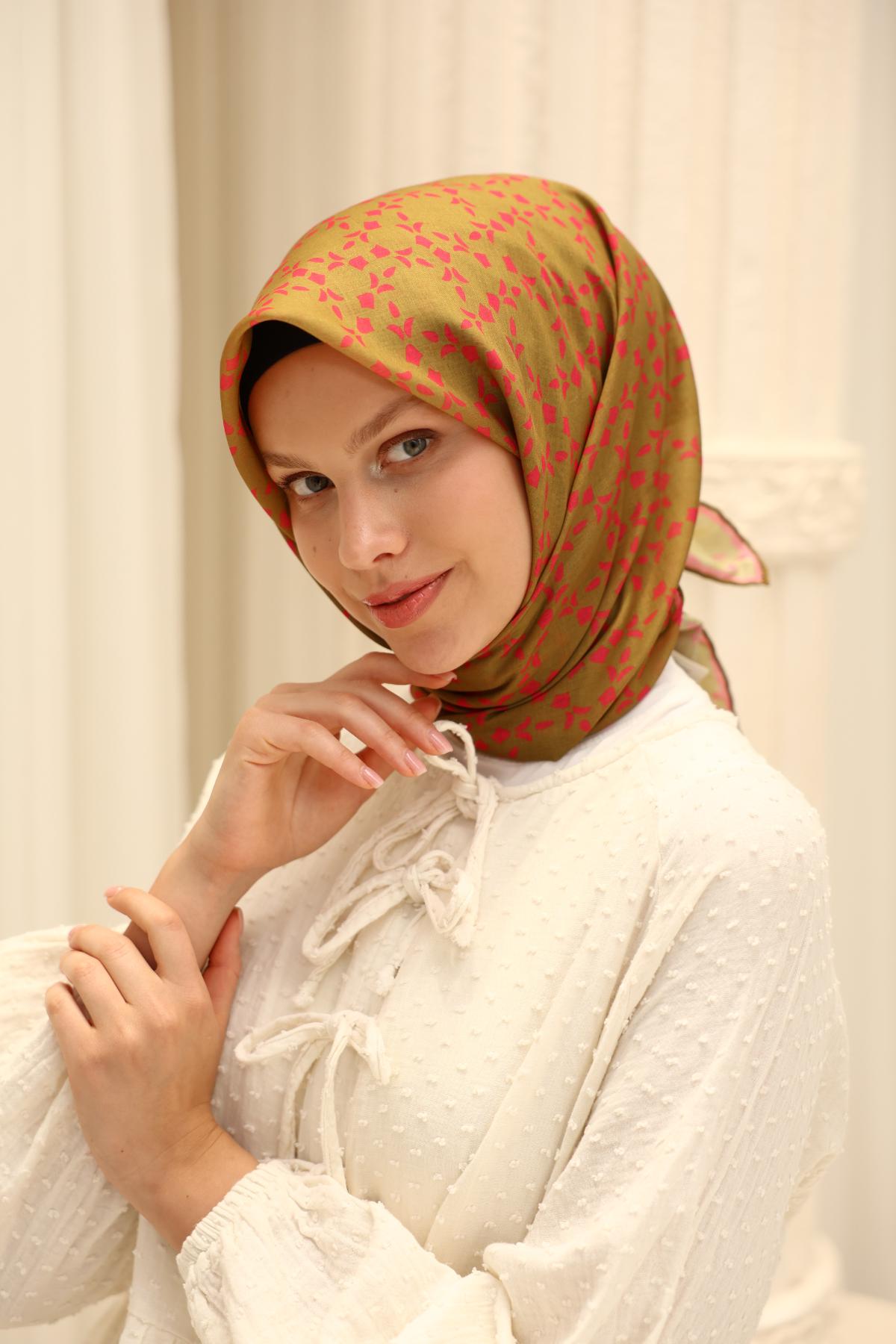 Silk Home Soft Eşarp 73087-43 - İthalesarponline.com