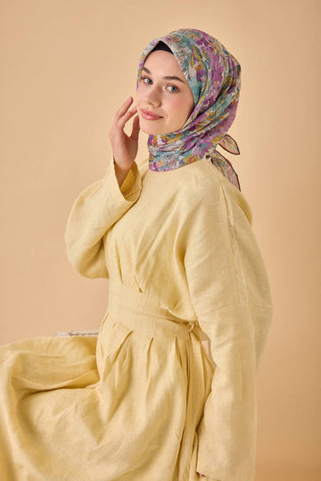 Silk Home Soft Eşarp 73088-01 - İthalesarponline.com