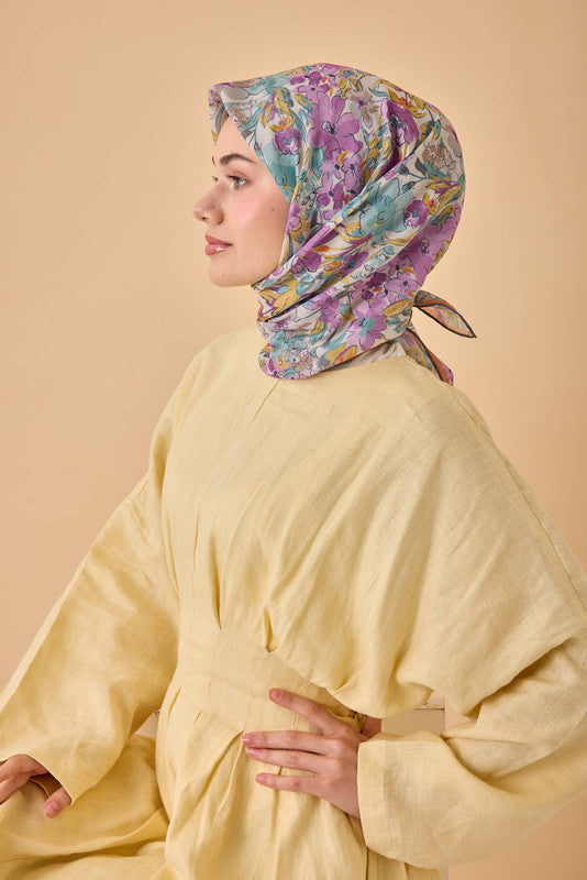 Silk Home Soft Eşarp 73088-01 - İthalesarponline.com
