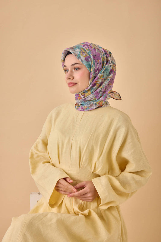 Silk Home Soft Eşarp 73088-01 - İthalesarponline.com