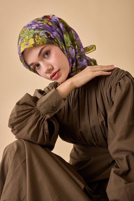 Silk Home Soft Eşarp 73088-07 - İthalesarponline.com