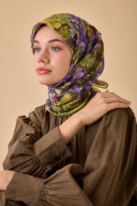 Silk Home Soft Eşarp 73088-07 - İthalesarponline.com