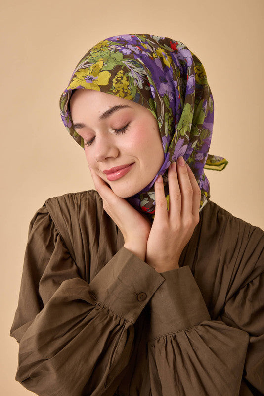 Silk Home Soft Eşarp 73088-07 - İthalesarponline.com