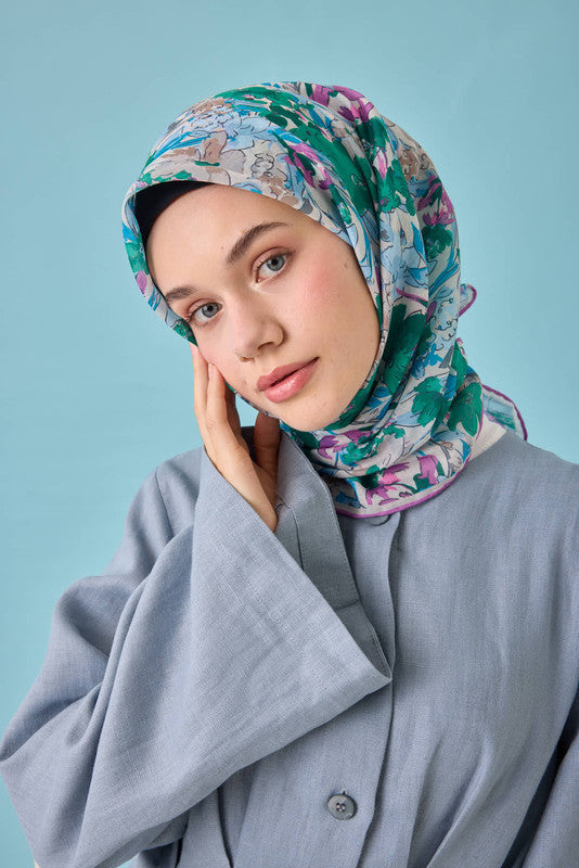 Silk Home Soft Eşarp 73088-08 - İthalesarponline.com