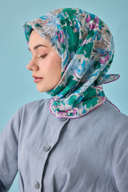 Silk Home Soft Eşarp 73088-08 - İthalesarponline.com