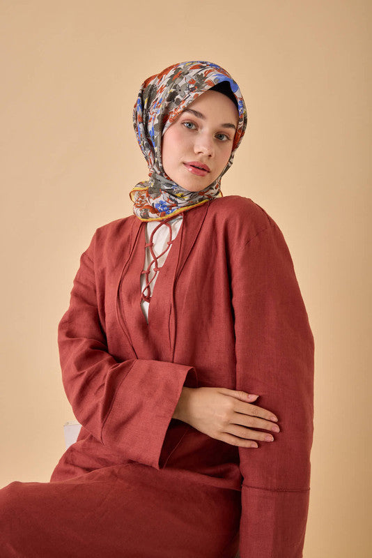 Silk Home Soft Eşarp 73088-12 - İthalesarponline.com