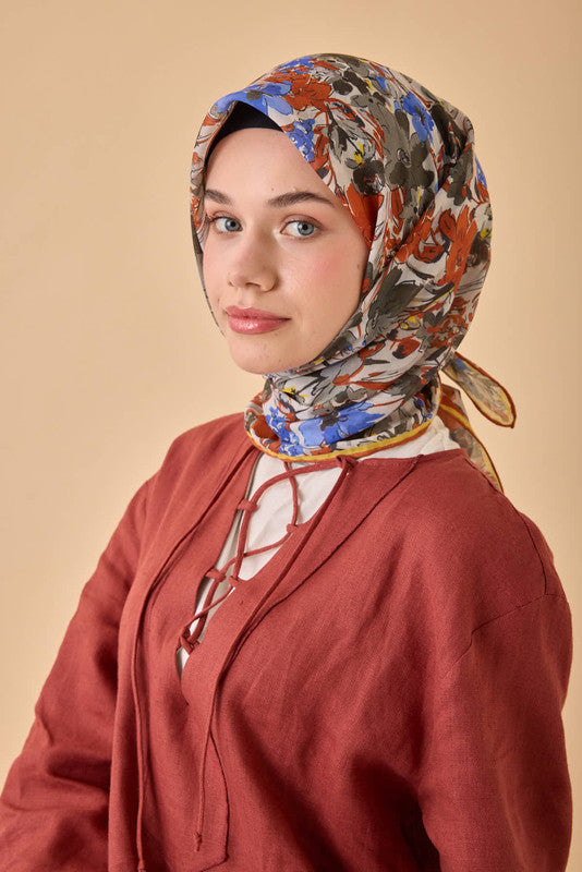 Silk Home Soft Eşarp 73088-12 - İthalesarponline.com
