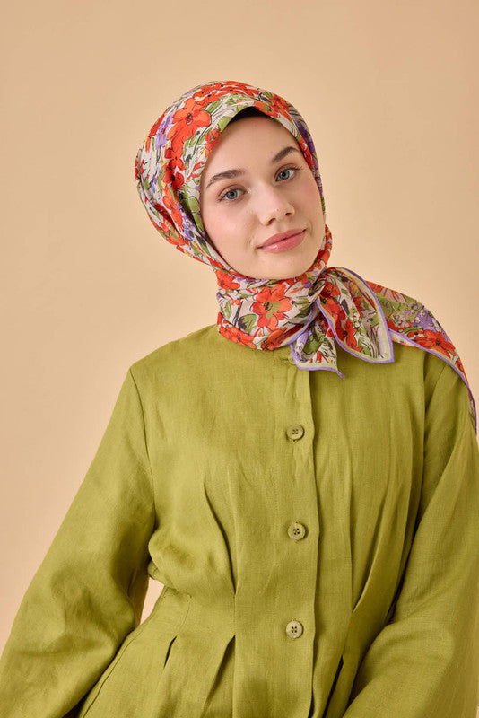 Silk Home Soft Eşarp 73088-19 - İthalesarponline.com