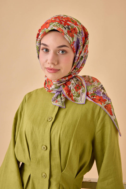 Silk Home Soft Eşarp 73088-19 - İthalesarponline.com
