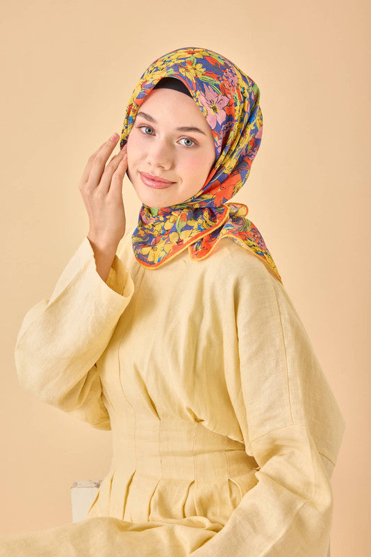 Silk Home Soft Eşarp 73088-35 - İthalesarponline.com