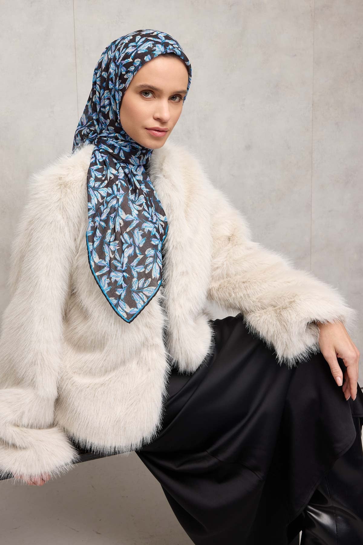 Silk Home Soft Eşarp 73112-05 - İthalesarponline.com - Soft Eşarp - Silk Home
