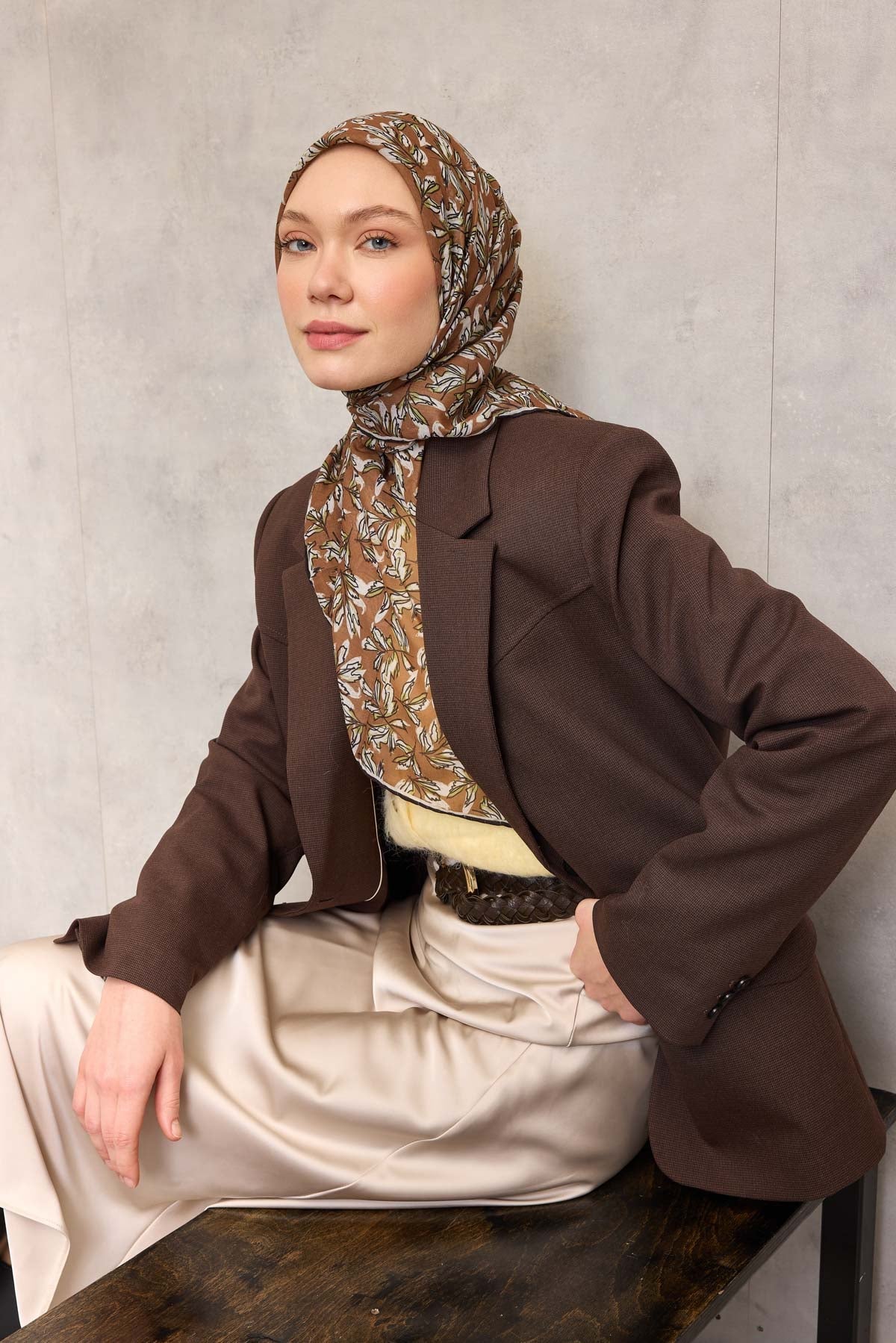 Silk Home Soft Eşarp 73112-10 - İthalesarponline.com - Soft Eşarp - Silk Home