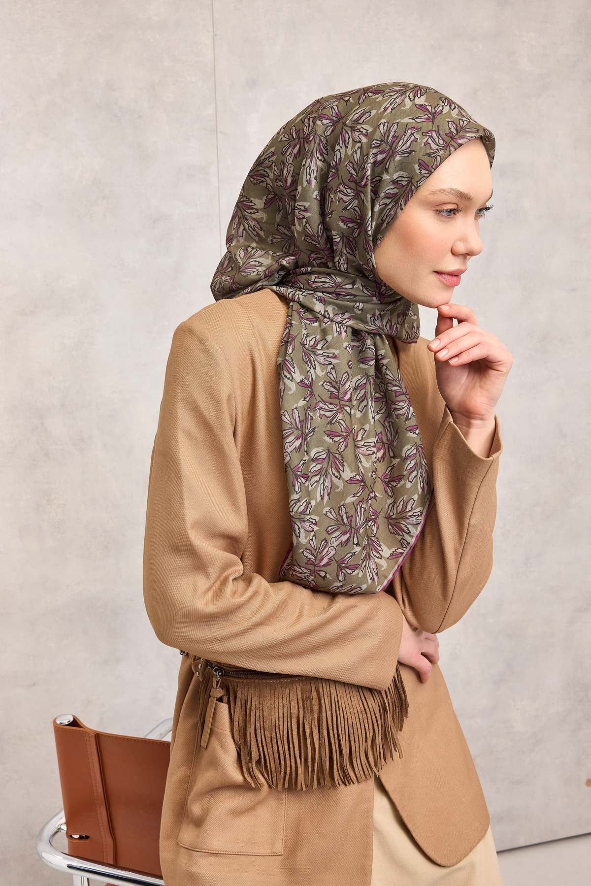 Silk Home Soft Eşarp 73112-18 - İthalesarponline.com - Soft Eşarp - Silk Home