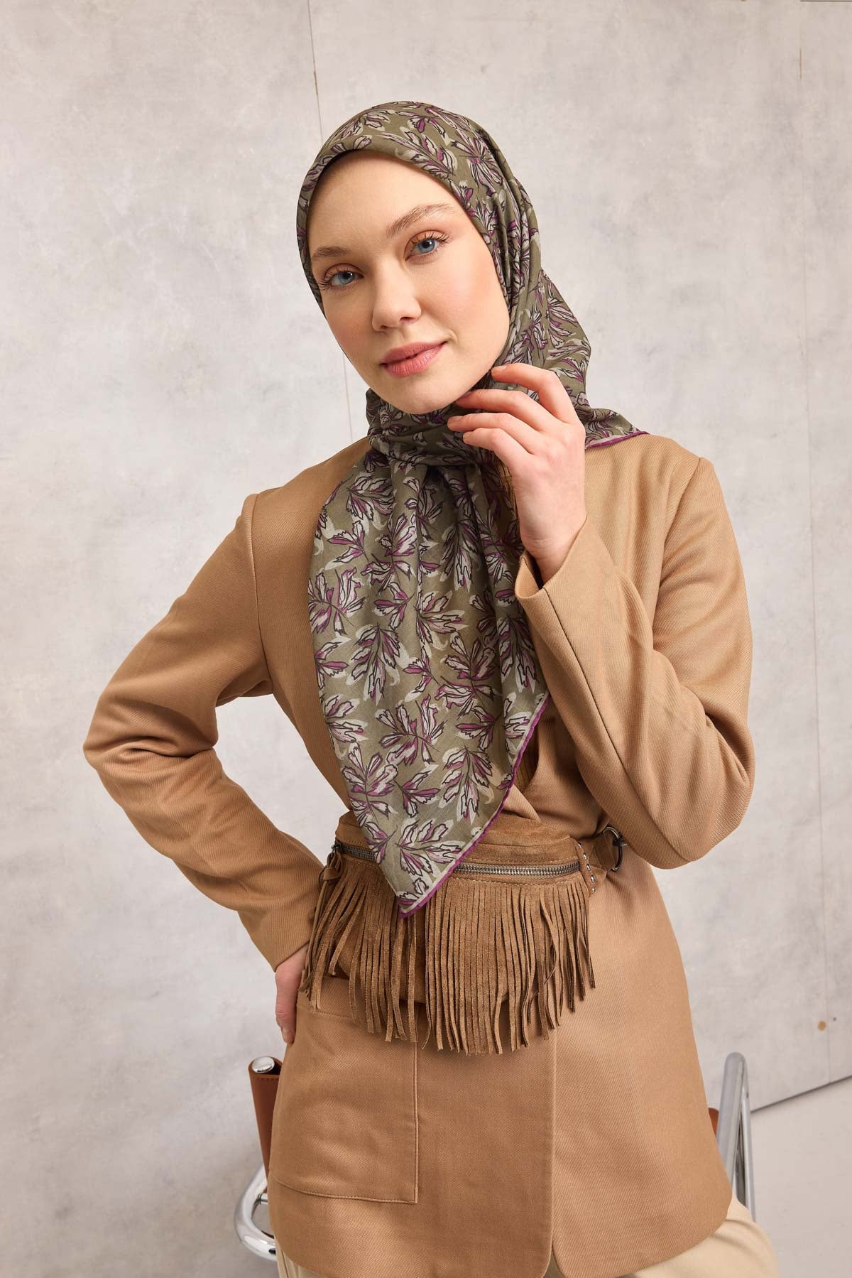 Silk Home Soft Eşarp 73112-18 - İthalesarponline.com - Soft Eşarp - Silk Home