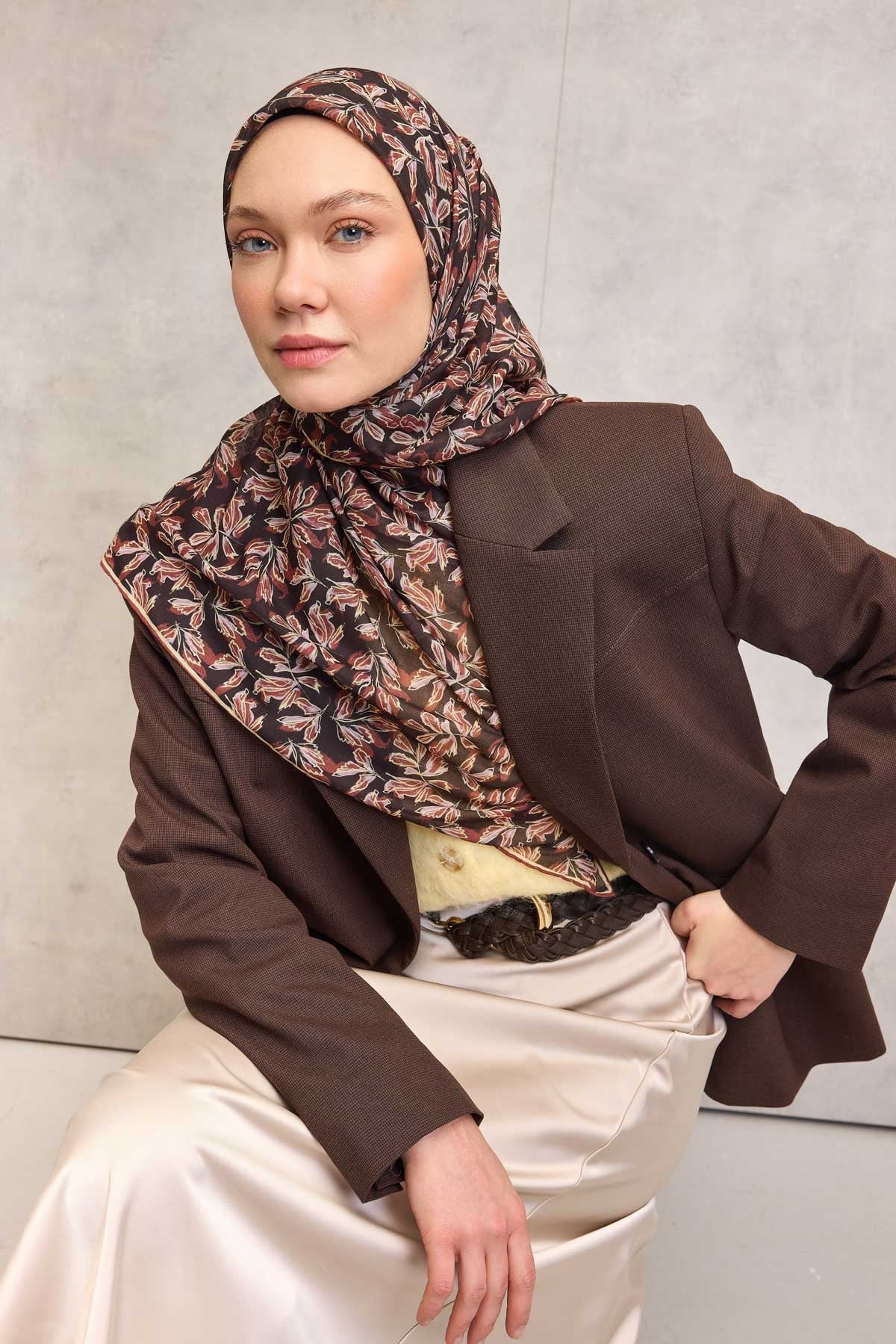 Silk Home Soft Eşarp 73112-19 - İthalesarponline.com - Soft Eşarp - Silk Home