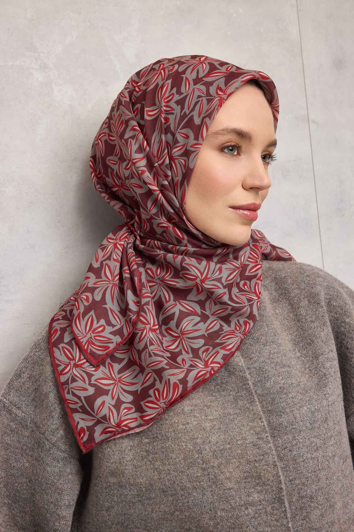 Silk Home Soft Eşarp 73113-07 - İthalesarponline.com - Soft Eşarp - Silk Home