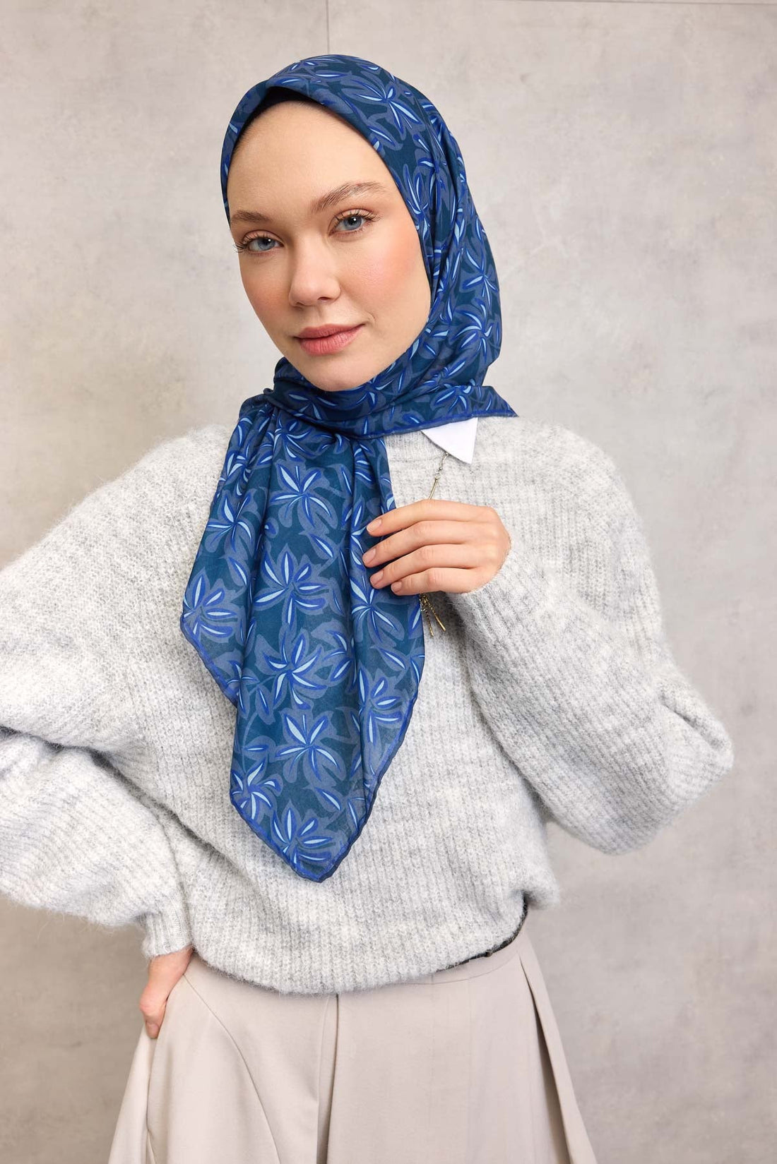 Silk Home Soft Eşarp 73113-14 - İthalesarponline.com - Soft Eşarp - Silk Home