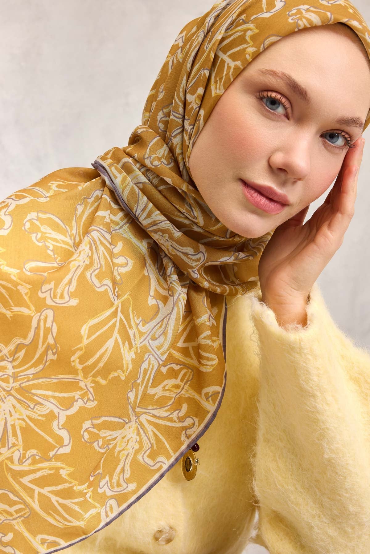 Silk Home Soft Eşarp 73115-05 - İthalesarponline.com - Soft Eşarp - Silk Home