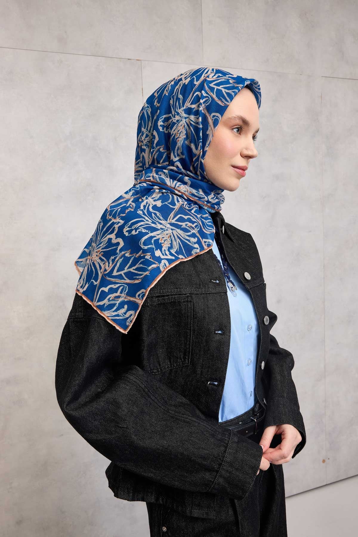 Silk Home Soft Eşarp 73115-13 - İthalesarponline.com - Soft Eşarp - Silk Home