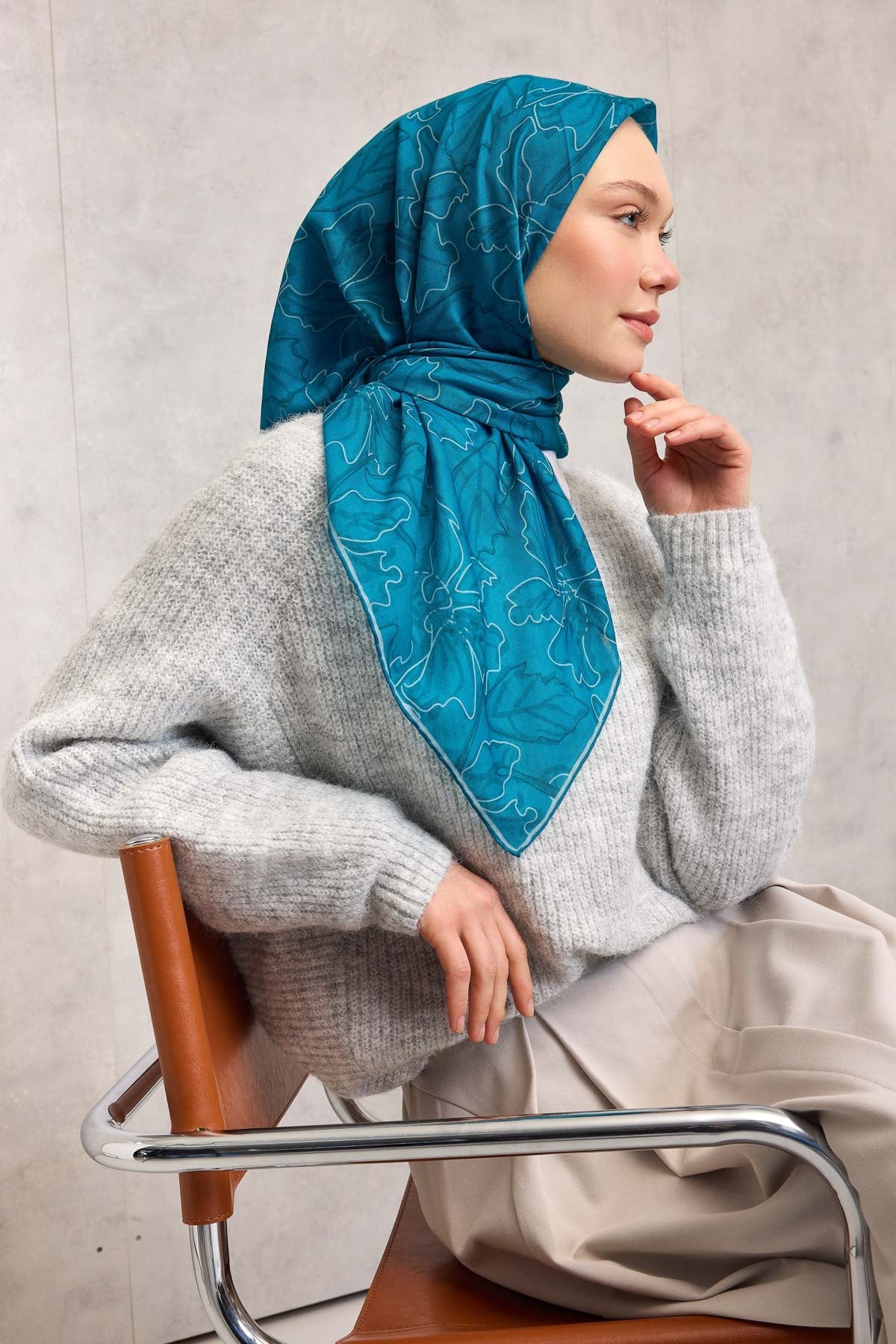 Silk Home Soft Eşarp 73115-14 - İthalesarponline.com - Soft Eşarp - Silk Home
