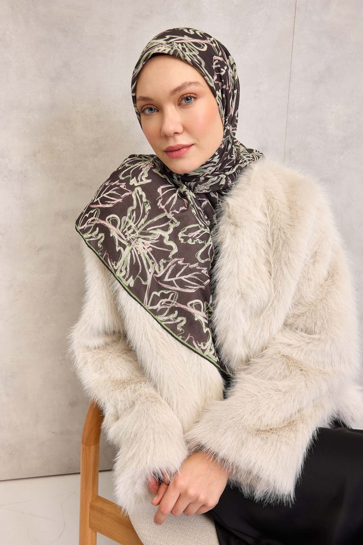 Silk Home Soft Eşarp 73115-21 - İthalesarponline.com - Soft Eşarp - Silk Home