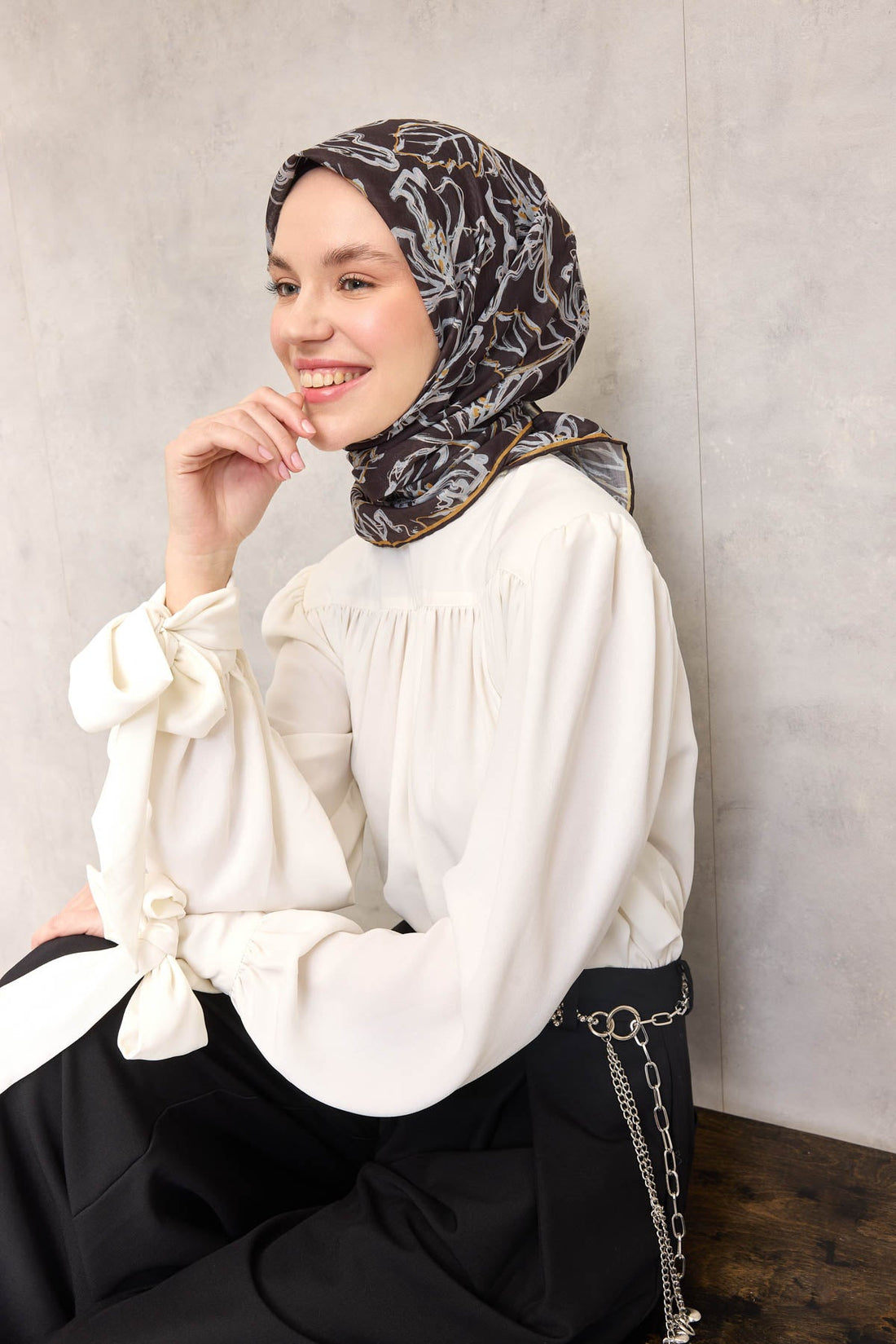Silk Home Soft Eşarp 73115-22 - İthalesarponline.com - Soft Eşarp - Silk Home