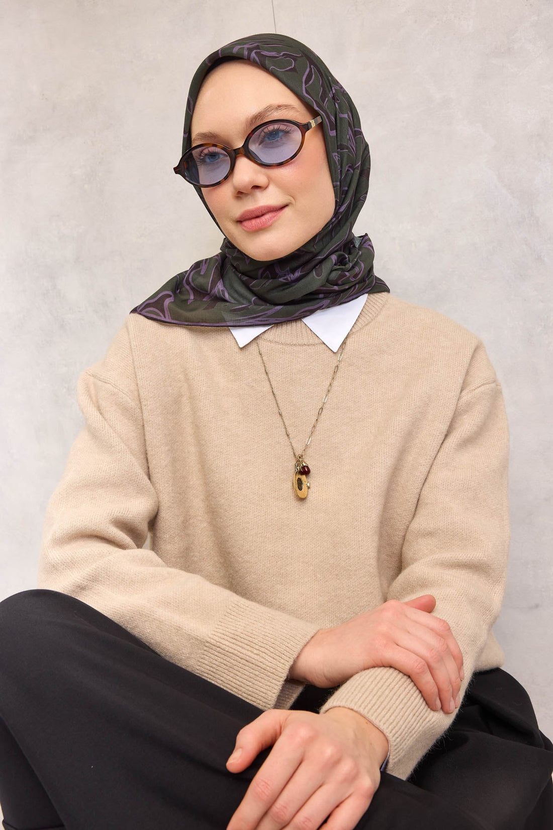 Silk Home Soft Eşarp 73116-15 - İthalesarponline.com - Soft Eşarp - Silk Home