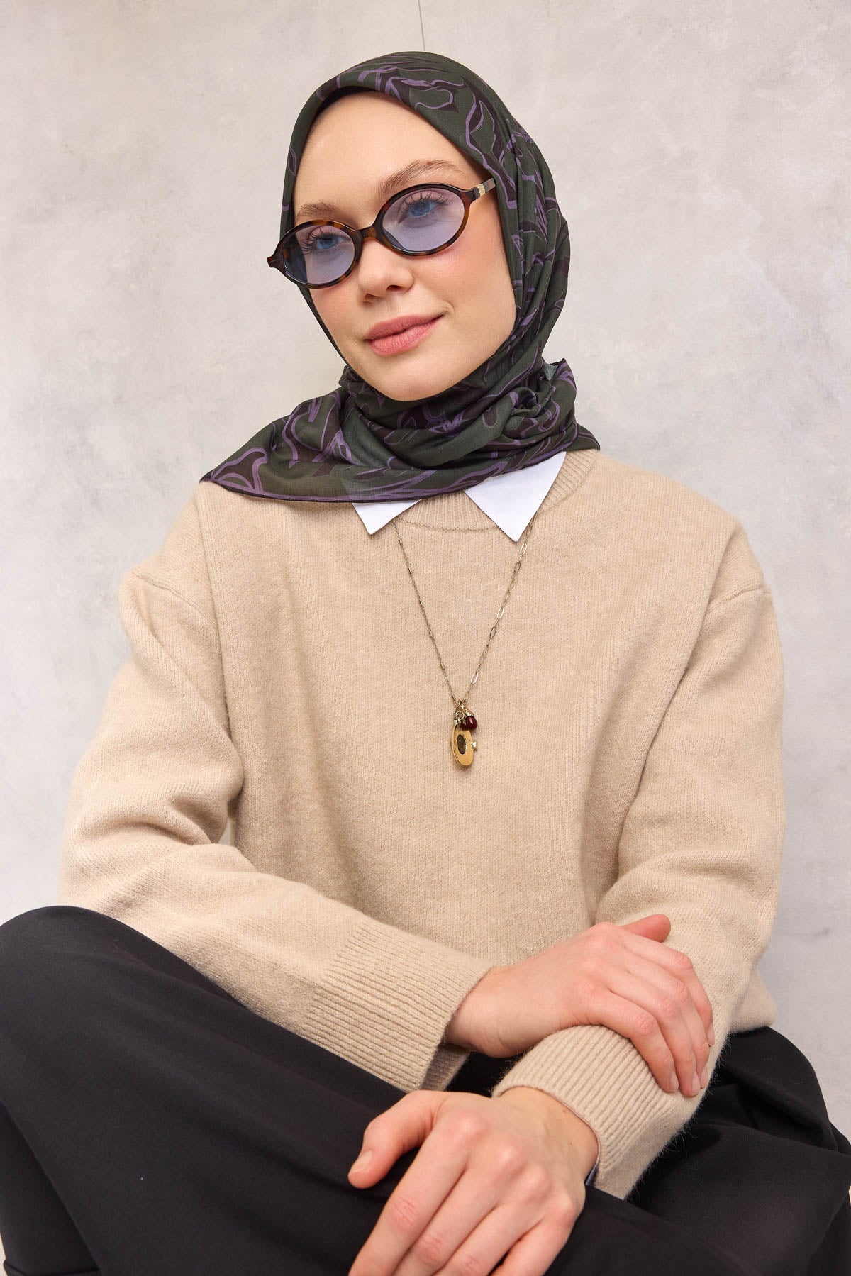 Silk Home Soft Eşarp 73116-15 - İthalesarponline.com - Soft Eşarp - Silk Home